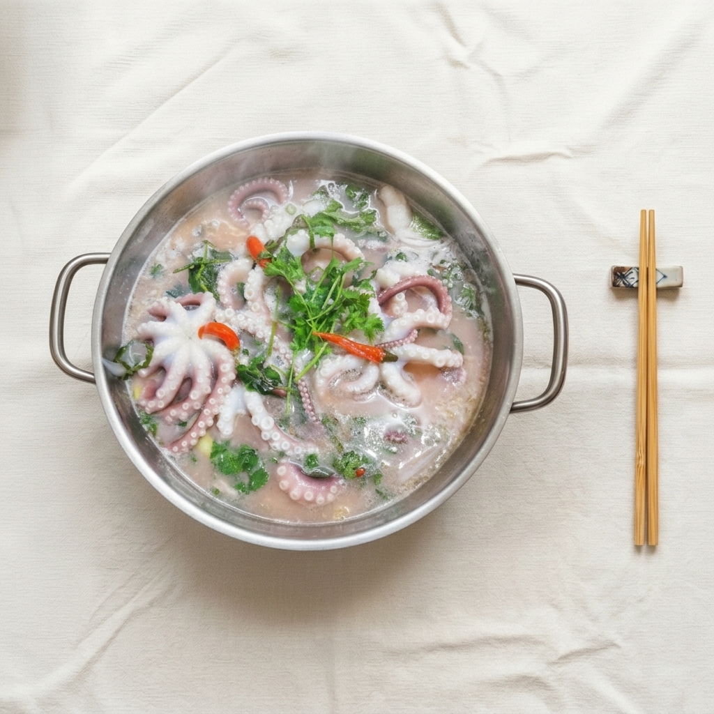Bạch Tuộc Nhúng Mẻ
