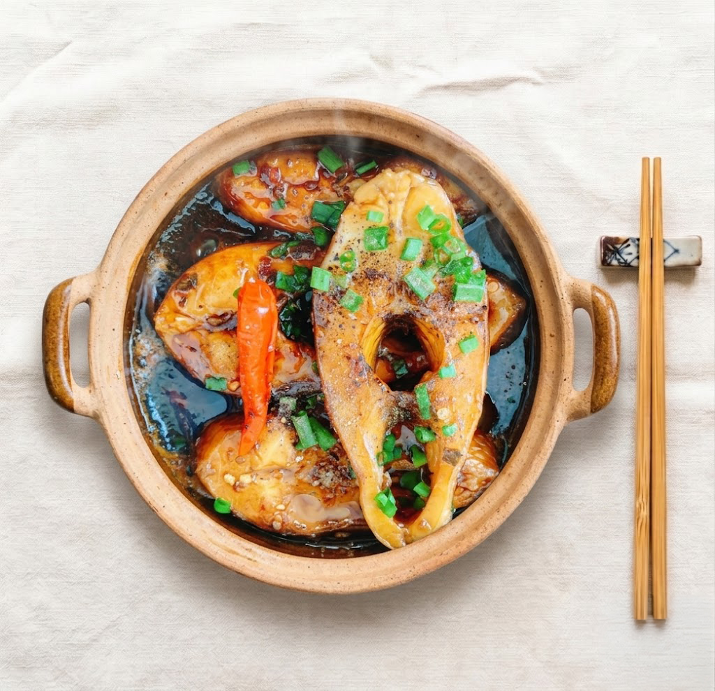 Cá Diêu Hồng Kho Tộ