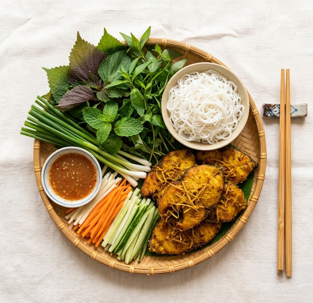 Cá Sủ Nướng Riềng Mẻ