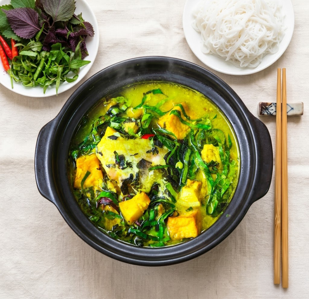 Cá Trình Om Chuối Đậu