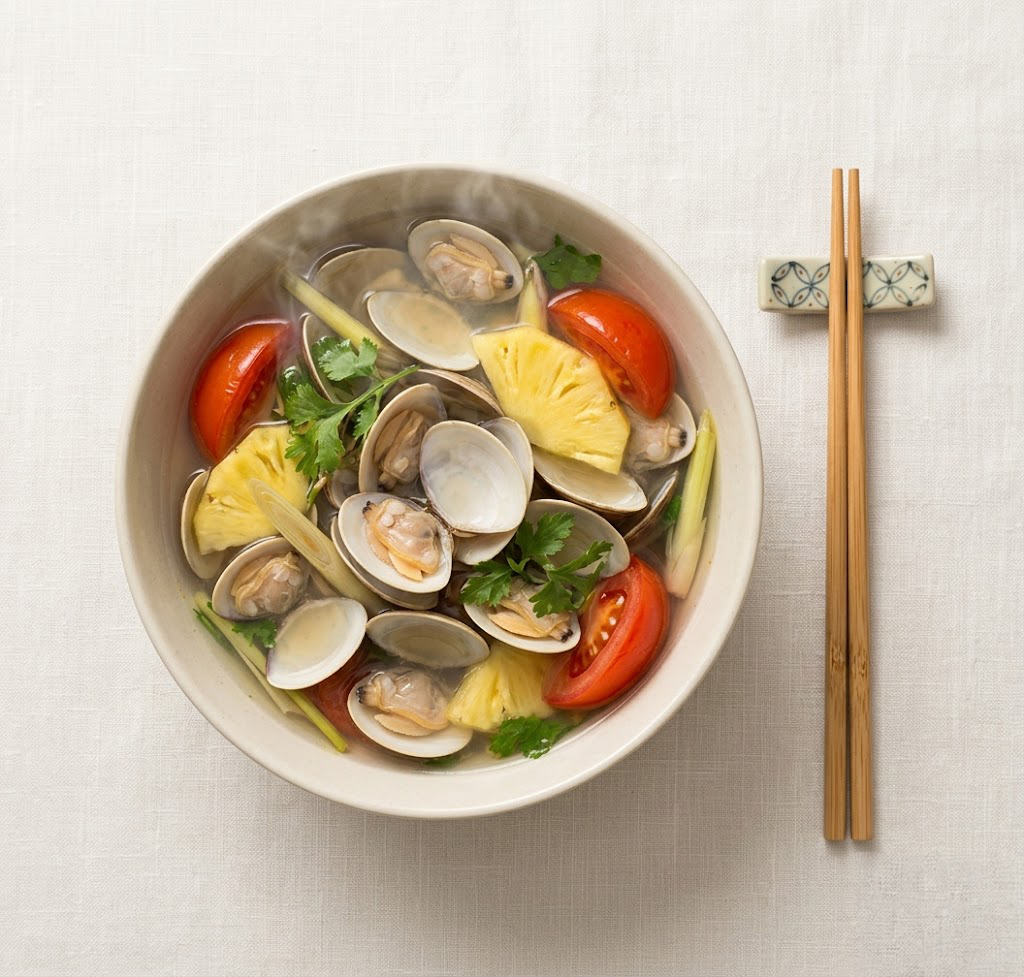 Canh Ngao Nấu Chua