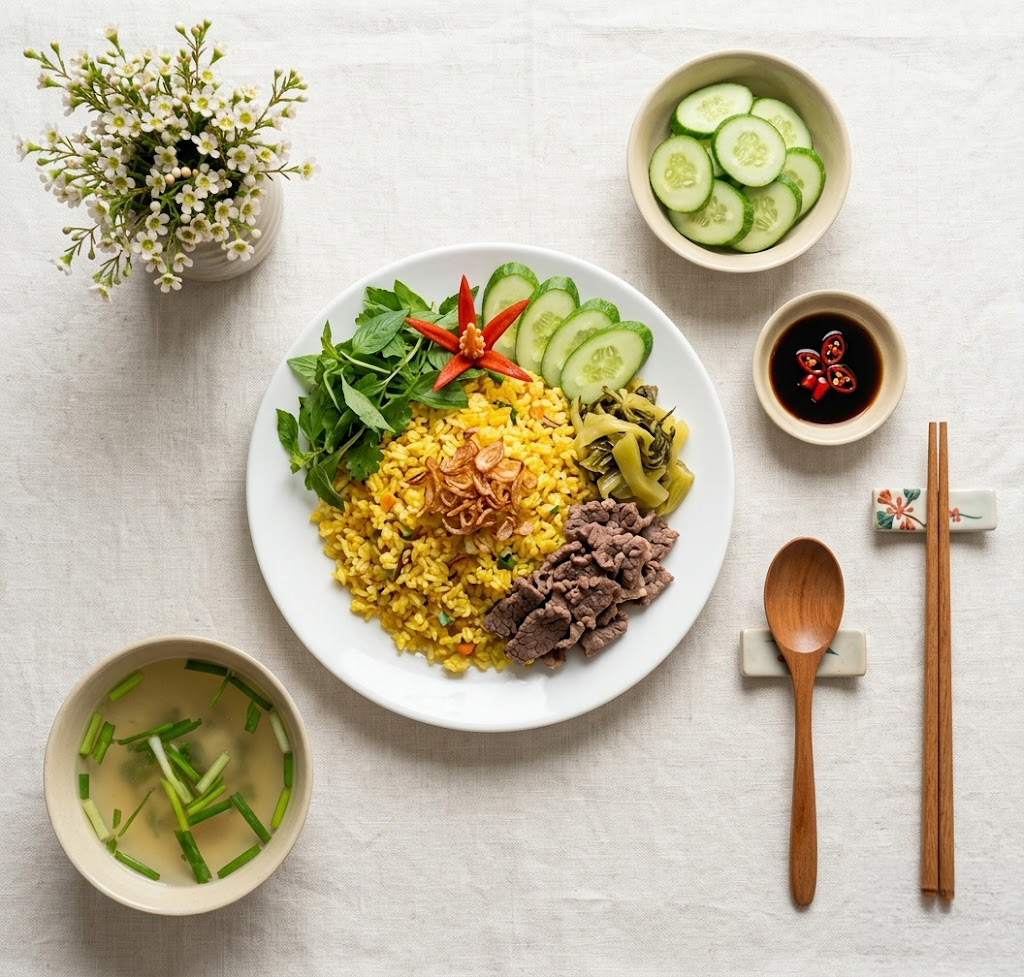 Cơm Rang Dưa Bò