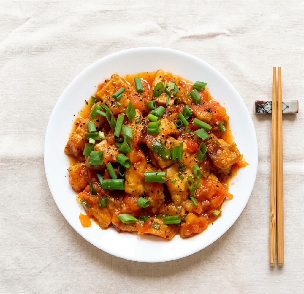 Đậu Phụ Sốt Cà Chua