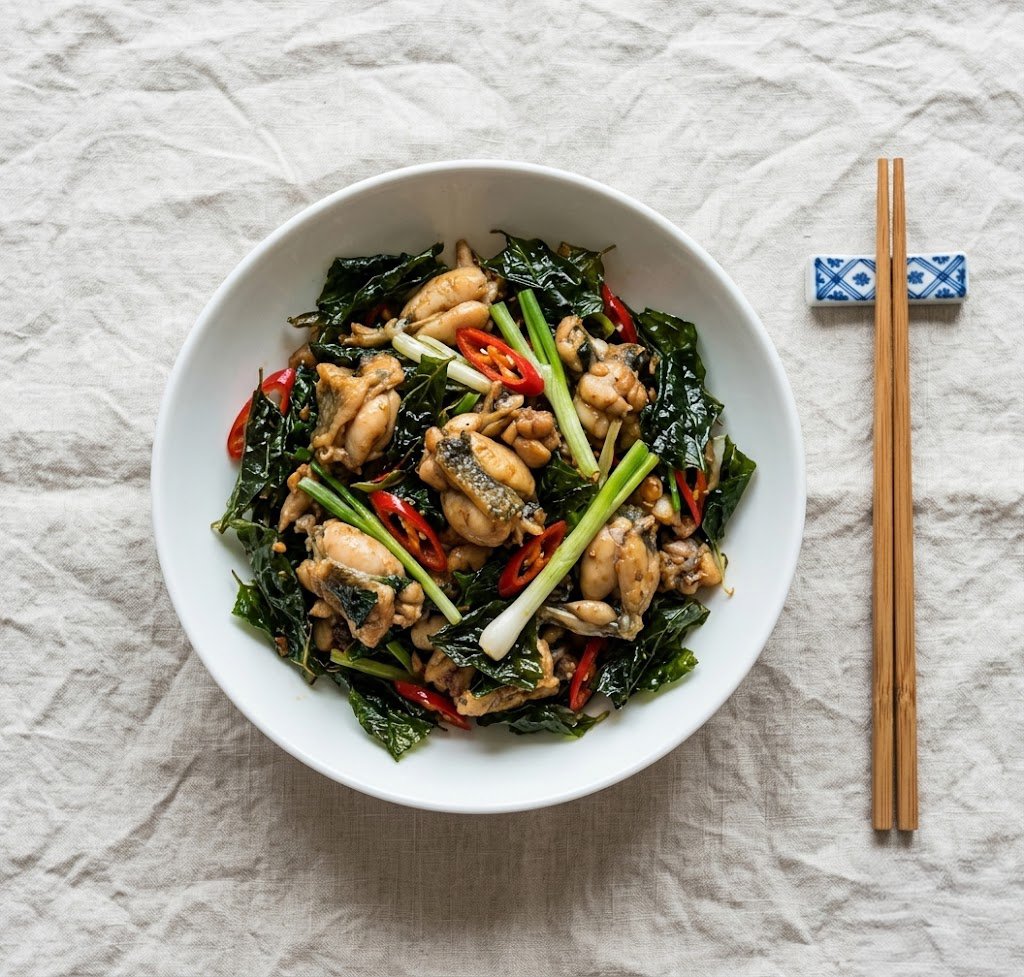 Ếch Xào Sả Ớt