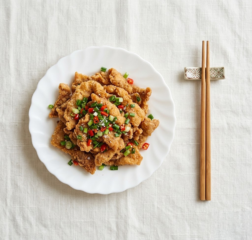 Gà Chiên Muối Ớt