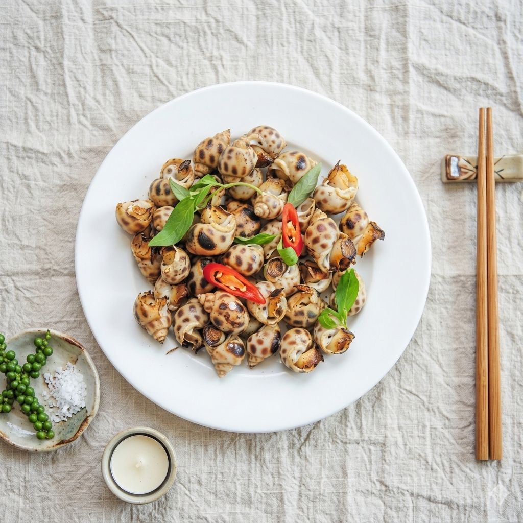 Ốc Hương Nướng Mọi