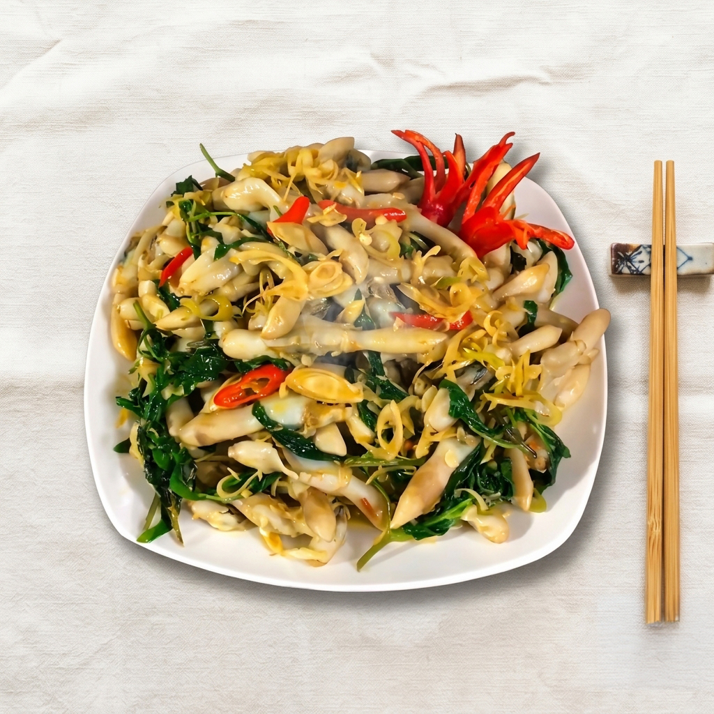 Móng Tay Xào Sả Ớt