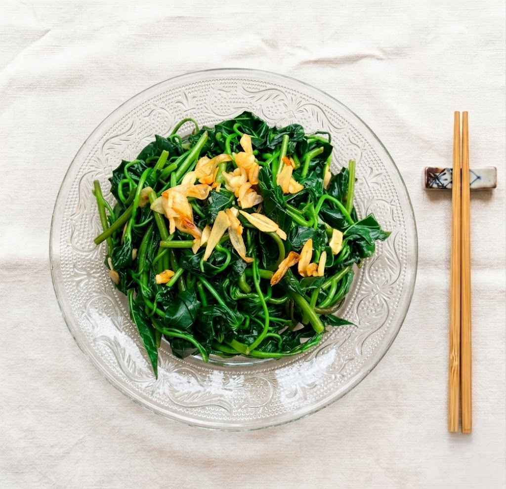 Rau Lang Luộc / Xào Tỏi