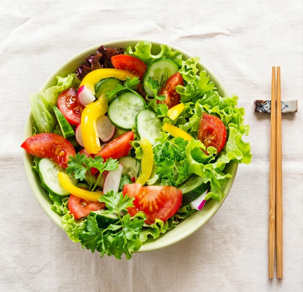 Salat Rau Xanh / Cà Chua