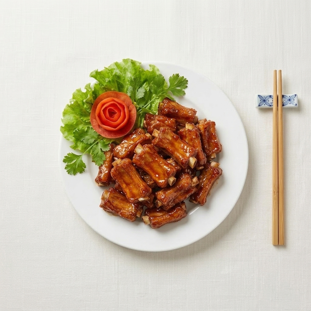 Sườn Heo Xào Chua Ngọt