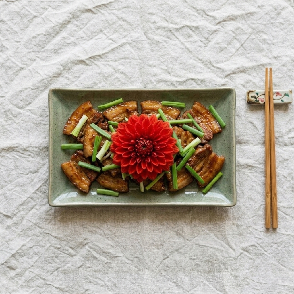 Thịt Ba Chỉ Rang Cháy Cạnh