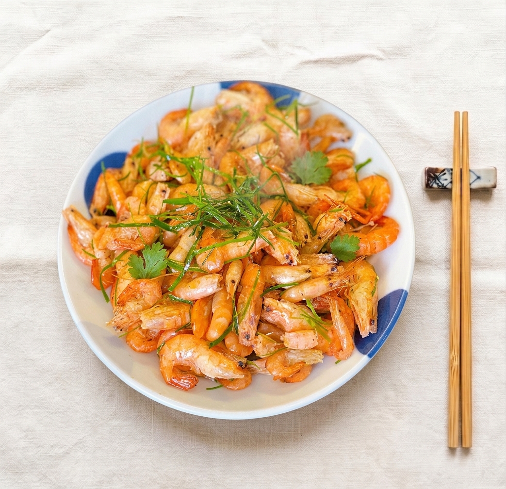 Tôm Rảo Rang Muối